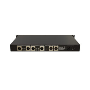 Lavry QUINTESSENCE silver rackmount audio converter, rear panel with XLR I/O, IEC power inlet, and side power switch.