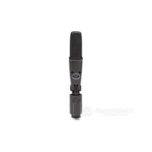 Shure Model 300 Bi-Microphone (SN 5310), preowned, displayed upright against a clean white background. This classic Shure microphone showcases timeless design and vintage character, making it an outstanding choice for collectors and audio enthusiasts alike. Available now at Providence Sound And Vision.