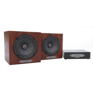 Auratone 5C Passive Pair + A2-30 Amp Bundle - Woodgrain