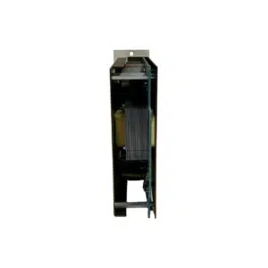 A-Designs P-1 500 Series black mic preamp, rackmount form, SN 09304; exposed transformer and wiring, white background.