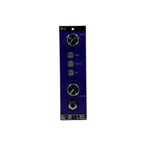 Preowned Purple Audio BIZ 500 Series mic preamp, dual knobs, three buttons (incl. 48V), large input jack, vertical format.
