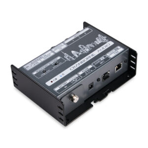Cranborne N22H black and silver rackmount audio device with labeled controls, switches, and I/O ports on the top panel.
