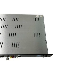 Preowned API 3124+ rackmount enclosure (SN 909.3086) with vent slots, I/O ports, black front panel on white background.