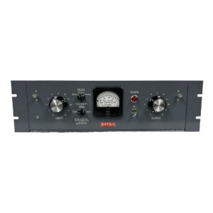 Retro Instruments Sta-Level SN 441 compressor—rackmount, gold faceplate, VU meter, input/output knobs, mode/recovery switches.