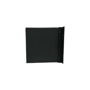 Preowned SSL X-Rack (XRK0645), black rackmount unit with flat plate and perpendicular edge, shown on white background.