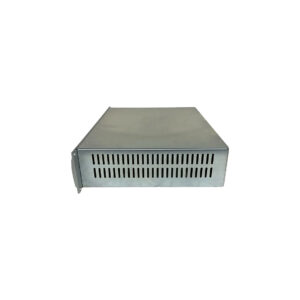 Preowned SSL Sigma SN S10201 silver metal rackmount server chassis with front vents, shown front-facing on white background.