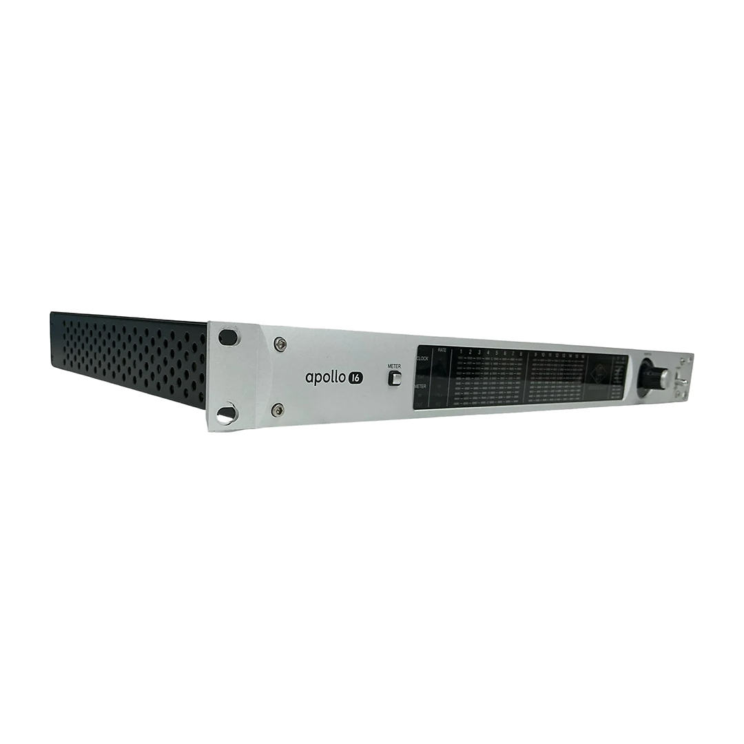 Preowned Universal Audio Apollo 16 Mk1, silver/black rackmount audio interface with front-panel controls and LED indicators.
