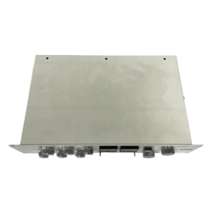 Revive Audio MSL TX Dual Channel VCA Buss Compressor, rackmount, metallic silver, front ports, top-down view on white.