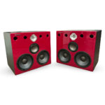 Wayne Jones Audio 2×10 3-Way Powered Monitors Pair - SN 411862366835/411862366940 - Preowned