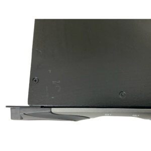 Avid HD Omni Interface, preowned, black rackmount corner with screws, knob detail, minor scratches. SN: BLDCN62000198N.