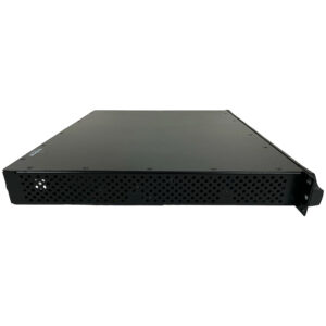 Avid HD Omni Interface SN BLDCN62000198N: black 1U rackmount, perforated front, angled view on white background.
