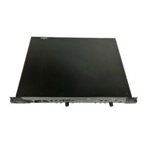 Avid HD Omni Interface SN BLDCN62000198N, black rackmount audio interface, top view, front-panel ports, white background.