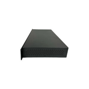 Preowned Trinnov Nova 3D Mic unit, black rackmount enclosure, front venting, flat top. SN NV-001456.
