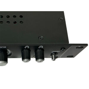 Universal Audio Apollo 8 Quad rackmount front panel with 2 control knobs, power switch, top vents; preowned unit.