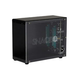 AEA SNAQBOX V2 Two-Channel 500 Series Chassis w/ Clear Sideplate