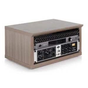Gator Elite Furniture Series 4U Desktop Studio Rack - Driftwood Grey Finish