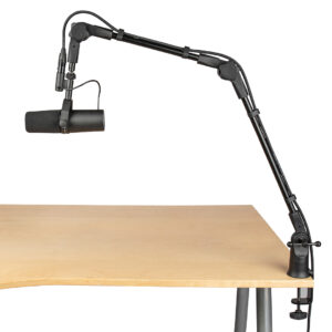 Gator Frameworks Slim Profile Desktop Mic Stand Boom Arm