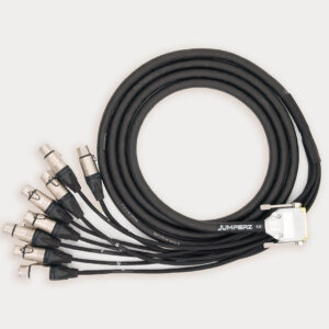 JUMPERZ DB25 to XLRF - 3FT