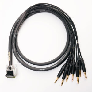JUMPERZ DB25 to TRS - 5' - STUDIO GOLD