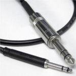 Redco/Mogami TRS to TT Patch Cable Red - 10ft