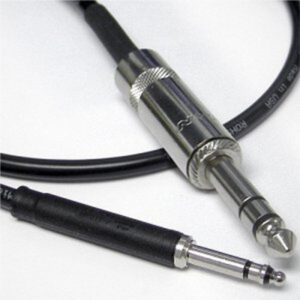 Redco/Mogami TRS to TT Patch Cable Blue - 10ft